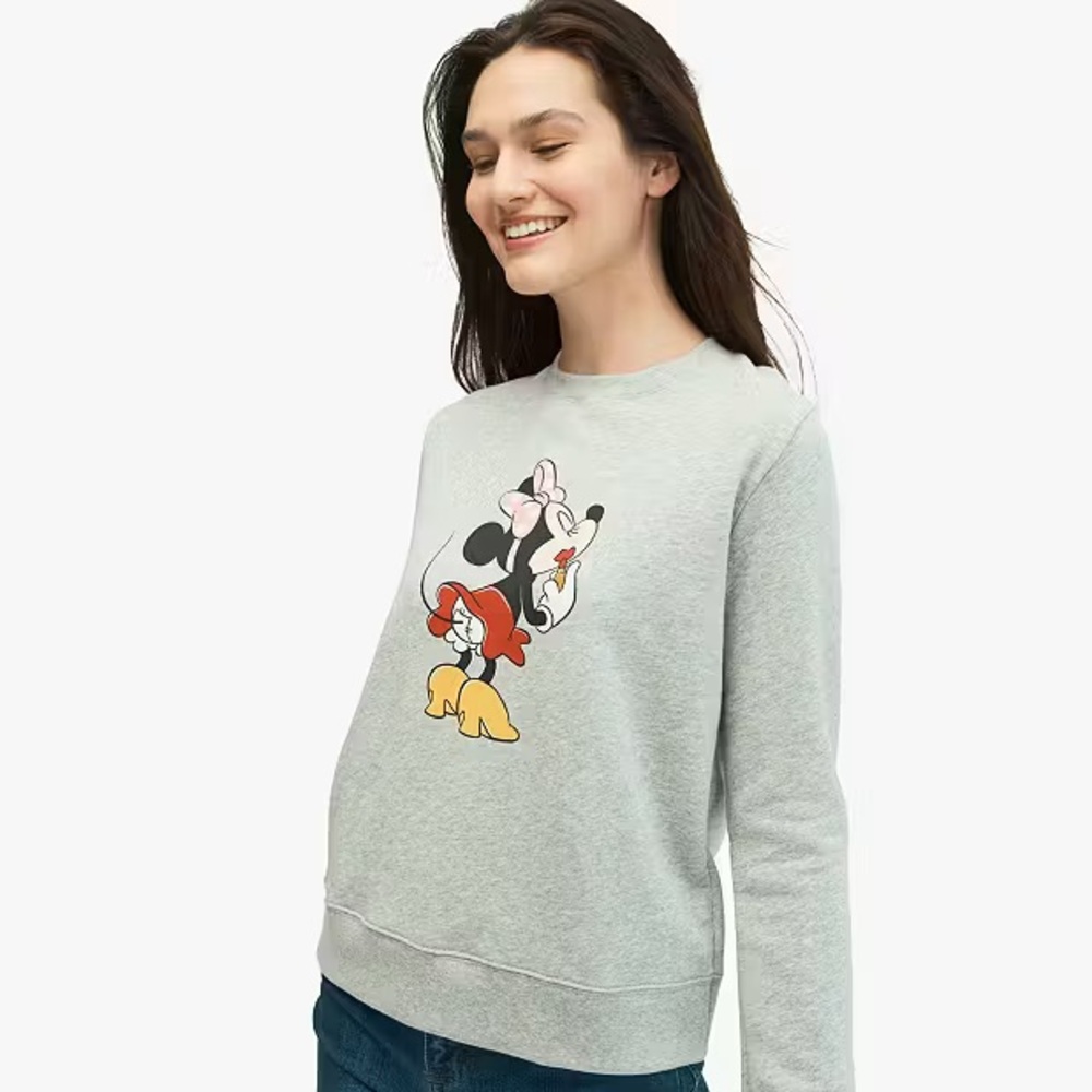 Kate Spade New York X Minnie Mouse Grey Sweatshirt